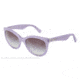 Dolce&amp;Gabbana LIP GLOSS DG4192 Sunglasses 27428G-53 - Glitter Lilac Frame, Gray Gradient Lenses