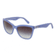 Dolce&amp;Gabbana LIP GLOSS DG4193 Sunglasses 27418G-56 - Glitter Blue Frame, Gray Gradient Lenses