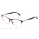 Dolce&amp;Gabbana LIPSTICK DG1246 Eyeglass Frames 1222-53 - Matte Violet/pale Gold Frame, Demo Lens Lenses