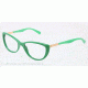 Dolce&amp;Gabbana LIPSTICK DG3155 Eyeglass Frames 2699-54 - Matte Opal Green Frame, Demo Lens Lenses