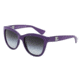 Dolce&amp;Gabbana LOGO EXECUTION DG6087 Sunglasses 26778G-55 - Opal Violet Frame, Grey Gradient Lenses