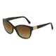 Dolce&amp;Gabbana LOGO PLAQUE DG4195 Sunglasses 502/T5-56 - Havana Frame, Polar Brown Gradient Lenses