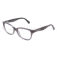Dolce&amp;Gabbana MATT SILK DG3136 Single Vision Prescription Eyeglasses 1861-5516 - Transparent Gray Frame