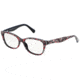 Dolce&amp;Gabbana MATT SILK DG3136 Prescription Eyeglasses 2778-55 - Top Black Flowers On Black Frame