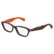 Dolce&amp;Gabbana MULTICOLOR DG3175 Eyeglass Frames 2765-54 - Havana/multilayer/orange Frame