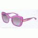 Dolce&amp;Gabbana PEARL DG4205 Sunglasses 27728H-49 - Top Crystal On Pearl Violet Frame, Violet Gradient Lenses