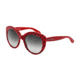Dolce&amp;Gabbana POIS DG4227 Sunglasses 28738G-54 - Top Black Pois/red Frame, Grey Gradient Lenses