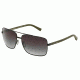 Dolce&amp;Gabbana RUBBER EVOLUTION DG2142 Sunglasses 11068G-62 - Matte Black Frame, Grey Gradient Lenses