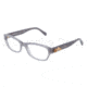 Dolce&amp;Gabbana SICILIAN BAROQUE DG3150 Eyeglass Frames 2676-5217 - Opal Gray Frame, Demo Lens Lenses