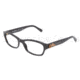 Dolce&amp;Gabbana SICILIAN BAROQUE DG3150 Eyeglass Frames 501-5217 - Black Frame