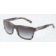 Dolce&amp;Gabbana SICILIAN HINGE DG4161 Progressive Prescription Sunglasses DG4161-25968G-5718 - Lens Diameter 57 mm, Frame Color Matte Striped Gray