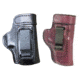 Don Hume H715-M Waistband Clip-On Conceal Carry Holster for Kahr Gun Models, Black, Saddle Brown