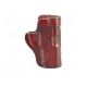 Don Hume H715-M Waistband Clip-On Conceal Carry Holster, Glock 19, Left Hand, Saddle Brown, J167100L