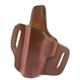 Don Hume H721 Open Top Conceal Carry Holster, Glock 19, Left Hand, Saddle Brown, J336058L
