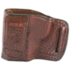 Don Hume Sigma 9/40 Right Hand Leather Slide Holster, Brown, DHJ980250R