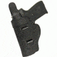 Don Hume H715-M Waistband Clip-On Conceal Carry Holster w/ Thumb Break, SW Bodyguard 38 w/ Lzr , Left Hand, Black, J167335L