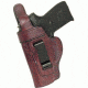Don Hume H715-M Waistband Clip-On Conceal Carry Holster w/ Thumb Break, Sig Sauer P250 Compact, Left Hand, Saddle Brown, J169301L