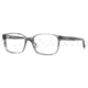 DKNY DY4608 Bifocal Prescription Eyeglasses 3449-5217 - Striped Gray 