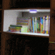 Dorcy Portable LED Area Light with Push Button and Hanging Hook, Pink, Blue, Purple, Green, 41-1067