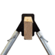 Double Tap Industries 2x4 Hybrid DIY Target Stand Bracket Kit for Steel Targets, Stand Kit w/ Quick Pins and 2X4 Strap Hangers, Black, TS-CK-2x4