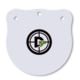 Double Tap Industries 3/8in AR500 Steel Gongs, 10in, White, G1000-05