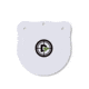 Double Tap Industries 3/8in AR500 Steel Gongs, 12in, White, G1200-05