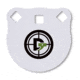 Double Tap Industries 3/8in AR500 Steel Gongs, 4in, White, G400-05