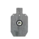 Double Tap Industries 3/8in AR500 Steel Silhouette Target, 12x20in, Raw, ST66-R
