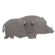 Double Tap Industries AR500 Hog/Boar Target w/Reactive Vital, Raw, RT-GT-HOG
