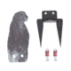 Double Tap Industries AR500 Prarie Dog on Ground Stake Target, Raw/Black, PT-GS-PD