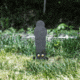 Double Tap Industries AR500 Rimfire Ground Stake Popper Target, Raw/Black, 12in, PT-GS-12-RIM