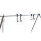 Double Tap Industries Conduit J-Hook Target Hanging Brackets, Black, GH6-K