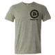 Double Tap Industries Double Tap Ind. T-Shirt - Mens, Heather Military Green, 2XL, AP-SST-3-2XL