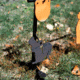 Double Tap Industries Rimfire Squirrel Silhouette Target, Raw, ST-SQ-RIM