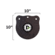 Double Tap Industries Rimfire Steel Gong Target, Raw, 10in, G1000-RIM