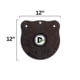 Double Tap Industries Rimfire Steel Gong Target, Raw, 12in, G1200-RIM