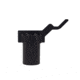 Double Tap Industries Static T-Post Hanging Bracket for Steel Targets, Black, TS-TP-H-001