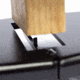 Double Tap Industries Steel Challenge Stage 1 - Five to Go Target w/H-Base Stands, Raw/Black, SC-5TG-HB