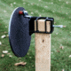 Double Tap Industries Steel Challenge Stage 1 - Five to Go Target w/Hangers, Raw/Black, SC-5TG-H