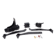 Double Tap Industries Steel Challenge Stage 1 - Five to Go Target w/Spiked Stands, Raw/Black, SC-5TG-K