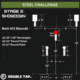 Double Tap Industries Steel Challenge Stage 2 - Showdown Target, Raw, SC-SHD