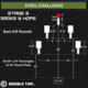 Double Tap Industries Steel Challenge Stage 3 - Smoke/Hope Target, Raw, SC-SMH