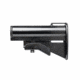 DoubleStar ACE Essential Retro Coated Aluminum CAR Buttstock without Buffer/Spring, Black, A128