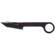 DoubleStar Ahab-X Fixed Knife, 3in, SK5, Black Coarse G10, Black, DSKI101