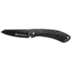 DoubleStar DSC Brimstone Black Blade/G10 Folding Knife, Black Blade and Handle, DSKI100-BLK