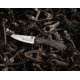 DoubleStar Folding Knife, D2 Tool Steel, 8 inches, Brimstone, Satin Blade Black Handle, DSKI100-BLKSA