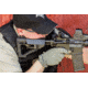 DoubleStar Hammer Buttstock-M4 7-Position Mil-Spec Buffer Tube for AR-15 w/Strike Buttplate, Black, A126A