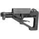 DoubleStar Hammer Buttstock-M4 7-Position Mil-Spec Buffer Tube for AR-15 w/Strike Buttplate, Black, A126A