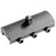 DoubleStar Picatinny Rail Bipod Adapter, Black, DSC638