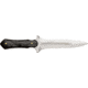 Down Under Knives Death Adder Fixed Blade Knife, 6in, Contoured Ebony Wood Handle DUKDA